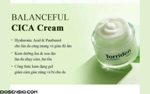 Kem dưỡng phục hồi Torriden Balanceful Cream 80ml