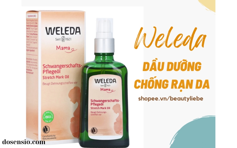 Dầu dưỡng da Weleda (4)